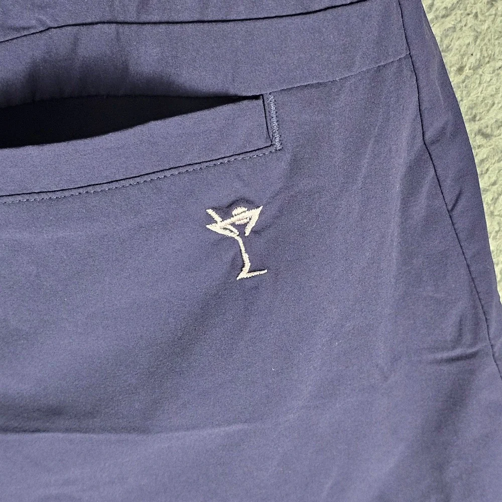 Golftini Skort Womens M Navy Blue Performance Golf Tennis Athletic Skirt 28270
